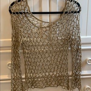 Adorable crochet cover up top